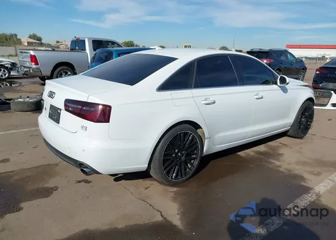 2014 Audi A6 2.0T Premium from USA, damaged, VIN WAUGFAFC6EN025917